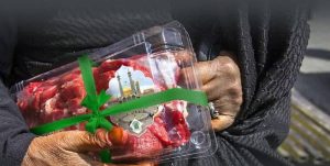 توزیع 350 پرس غذای گرم