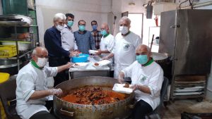 توزیع گوشت در دهه امامت و ولایت موسسه خیریه امام زمان (عج)