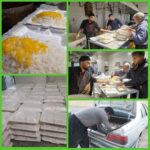 توزیع ۳۰۰ پرس غذای گرم به مناسبت مبعث حضرت رسول اکرم (ص)