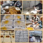 توزیع ۳۲۴ پرس غذای گرم به مناسبت روز بهزیستی و تامین اجتماعی