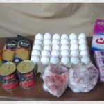 🔰 توزیع سبد غذایی و بهداشتی تعداد ۱۳۵ خانوار با جمعیت ۲۹۱ نفر